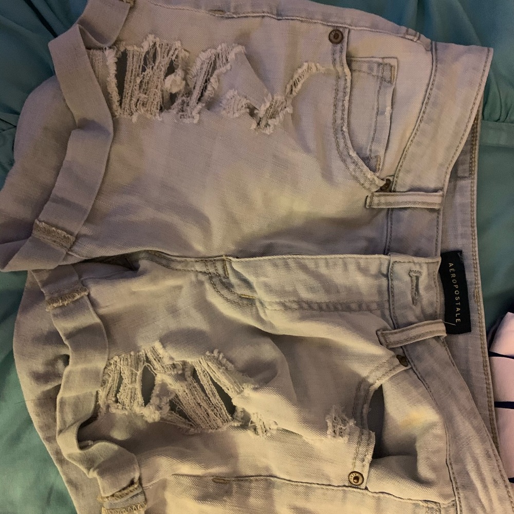 shorts with rips in them